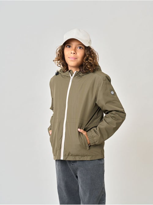 Blouson regular garçon doublé en sherpa 'deeluxe' - Kiabi
