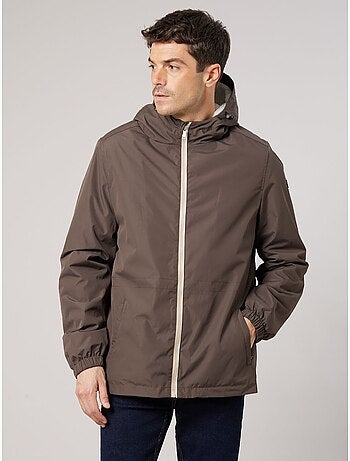 Blouson regular homme doublé en sherpa 'deeluxe'