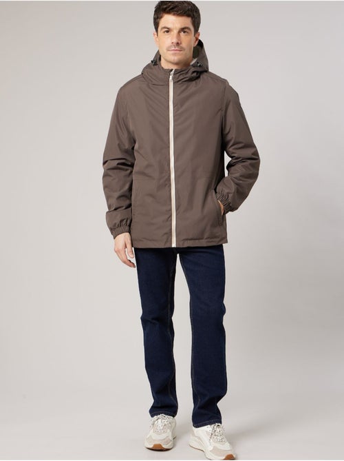 Blouson regular homme doublé en sherpa 'deeluxe' - Kiabi