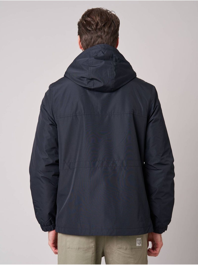 Blouson regular homme doublé en sherpa 'deeluxe' Noir - Kiabi