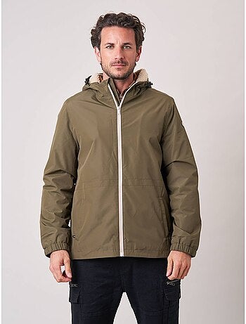 Blouson regular homme doublé en sherpa 'deeluxe'
