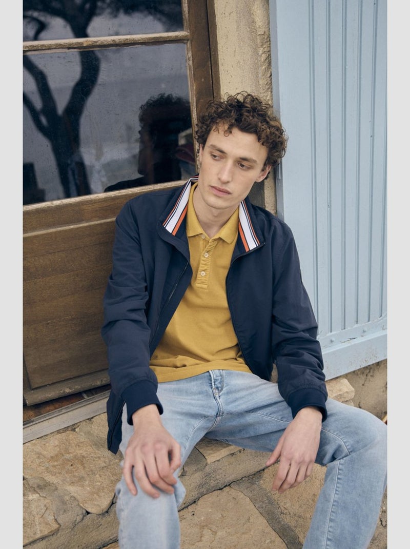 Blouson RUPAR 'Le Temps Des Cerises' Bleu - Kiabi