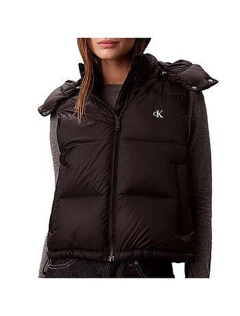 Blouson Sans Manches Femme Calvin Klein Jeans
