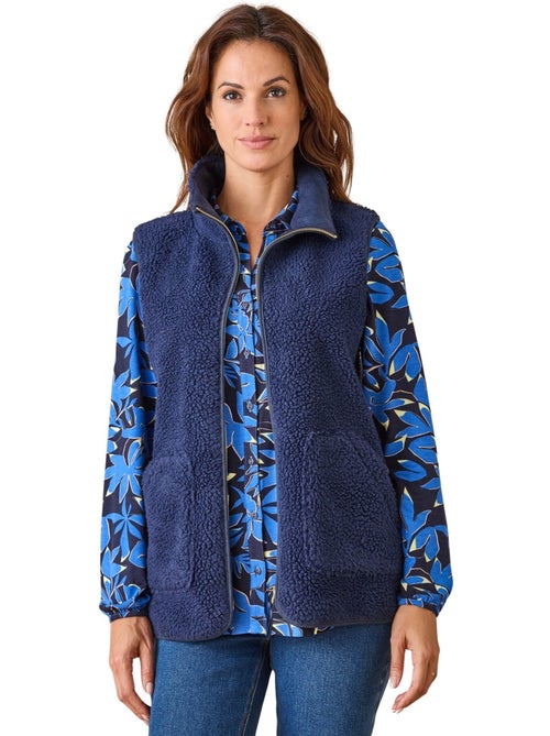 Blouson sans manches moutonnée détente - DAXON - Kiabi