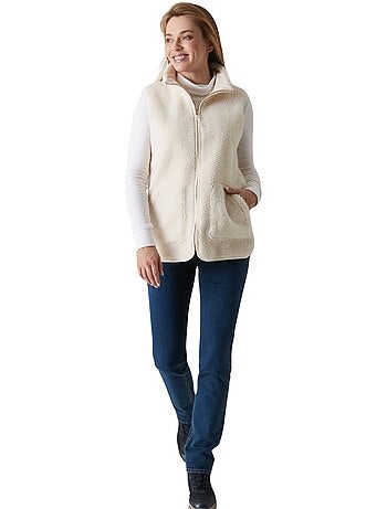 Blouson sans manches moutonnée détente - DAXON