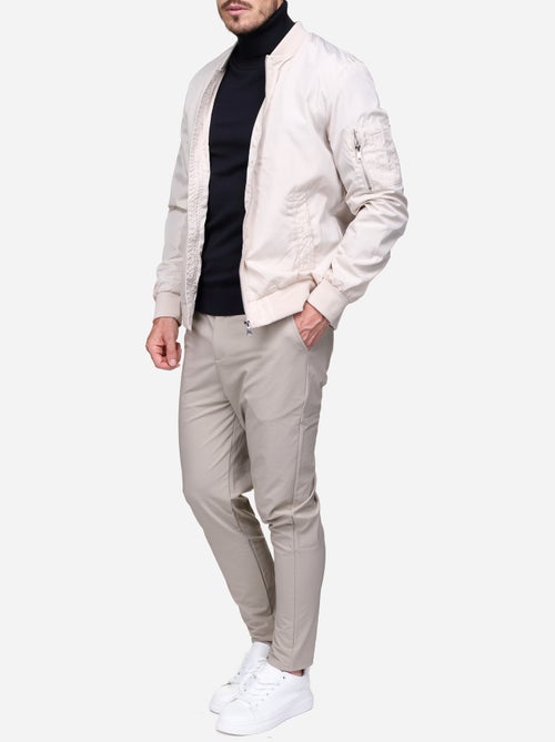 Blouson satin uni - Frilivin - Kiabi