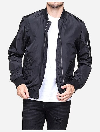 Blouson satin uni