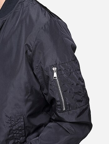 Blouson satin uni