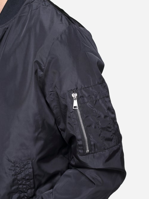 Blouson satin uni - Kiabi