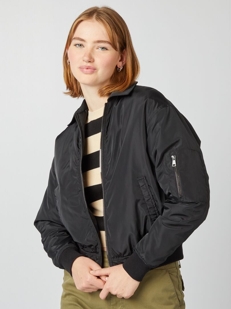 Blouson satine