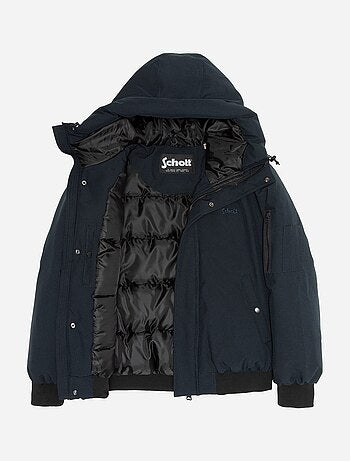 Blouson Schott à capuche