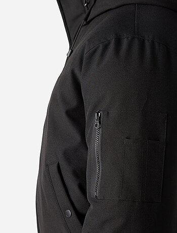 Blouson Schott à capuche