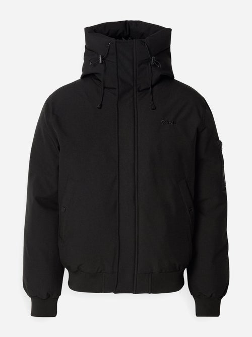 Blouson Schott à capuche - Kiabi Blouson Schott à capuche - Kiabi