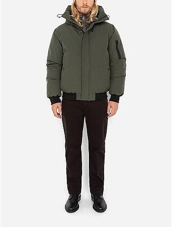 Blouson Schott à capuche