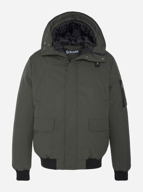 Blouson Schott à fausse fourrure - Kiabi