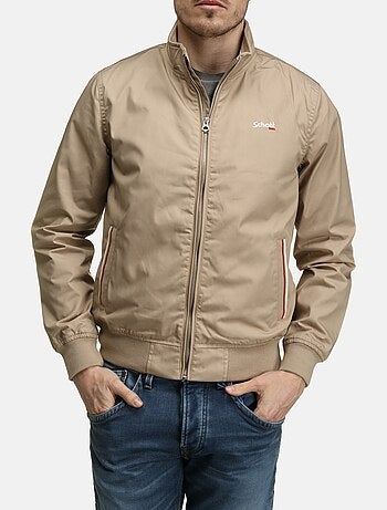 Blouson Schott col montant