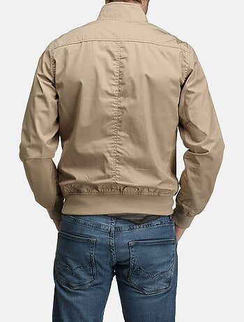 Blouson Schott col montant