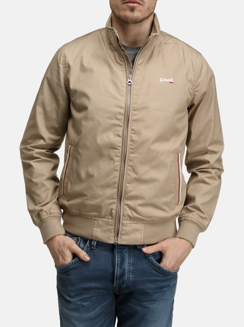 Blouson Schott col montant - Kiabi