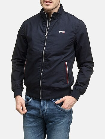 Blouson Schott col montant