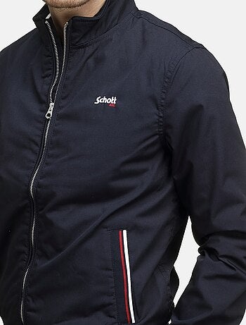 Blouson Schott col montant