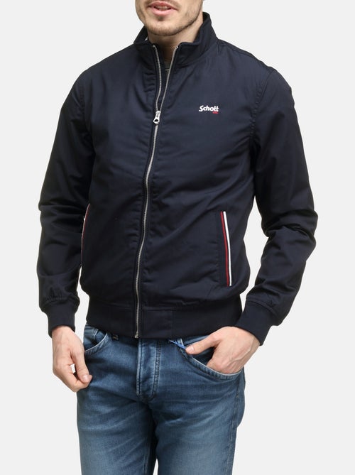 Blouson Schott col montant - Kiabi