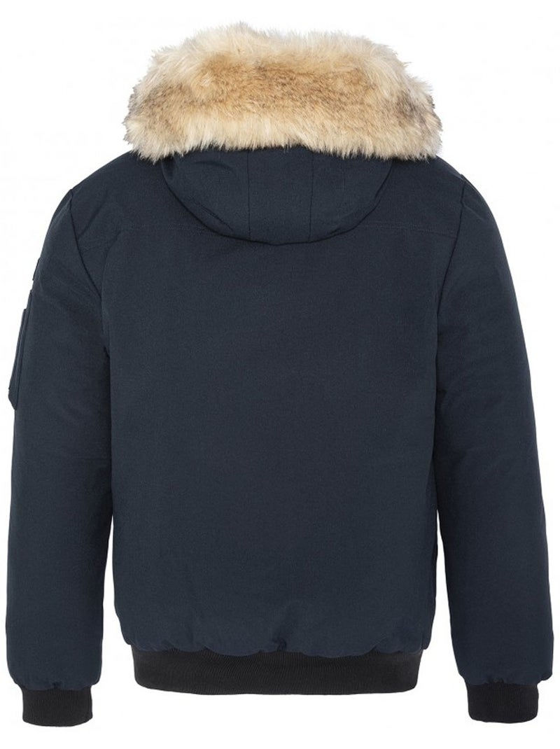 Blouson Schott Keyburn Bleu foncé - Kiabi