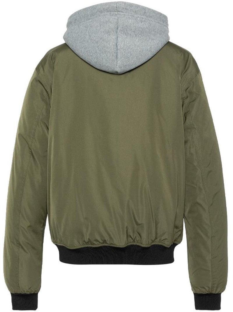 Blouson Schott Vert kaki clair - Kiabi