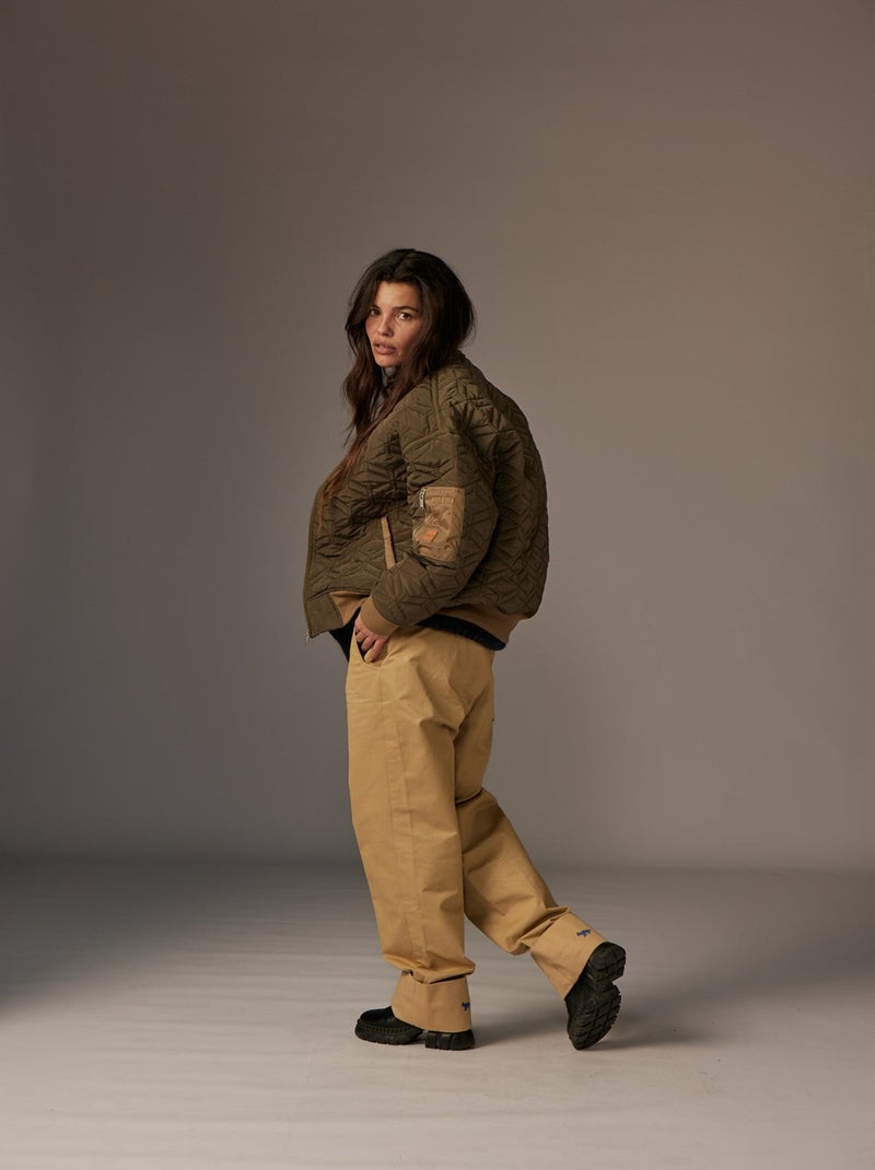 Blouson  Shakes Olympe Redskins Vert - Kiabi