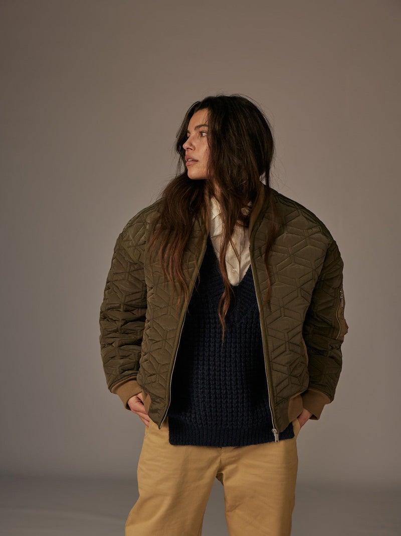 Blouson  Shakes Olympe Redskins Vert - Kiabi