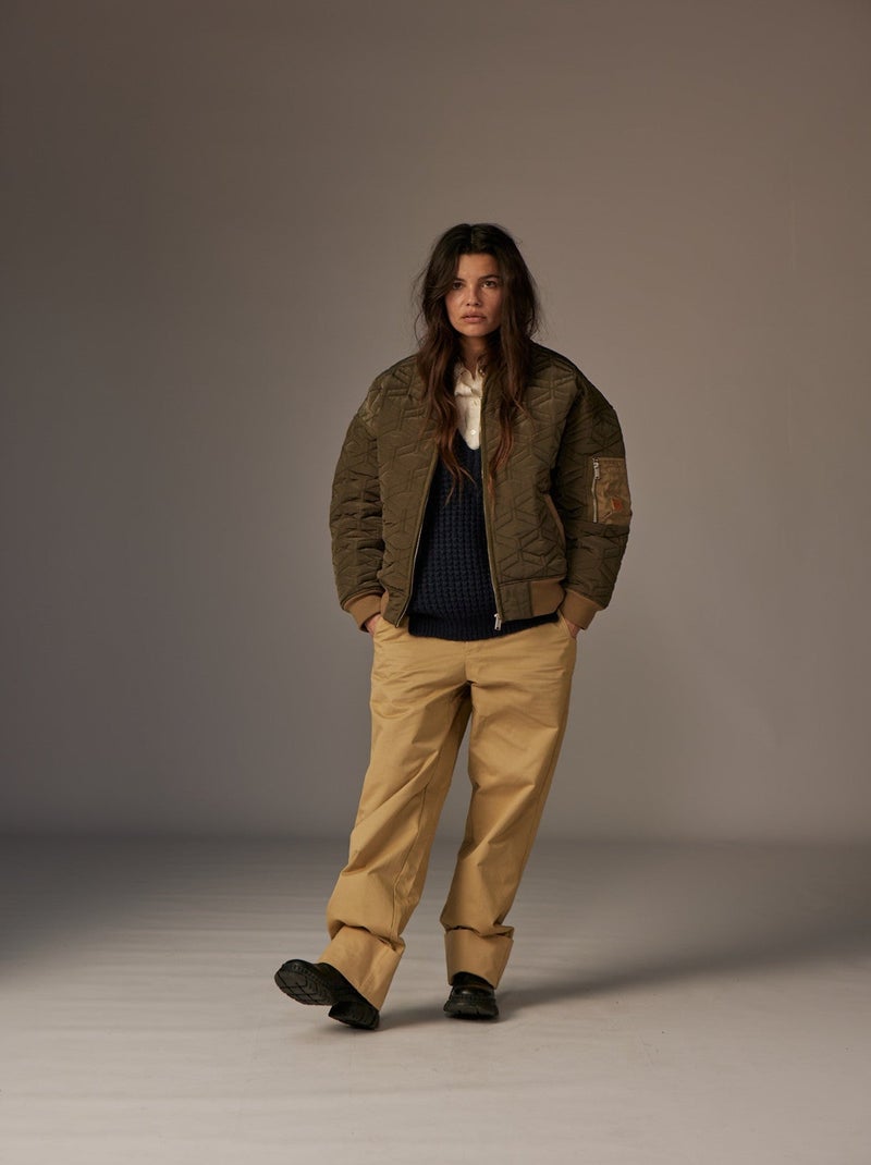 Blouson  Shakes Olympe Redskins Vert - Kiabi