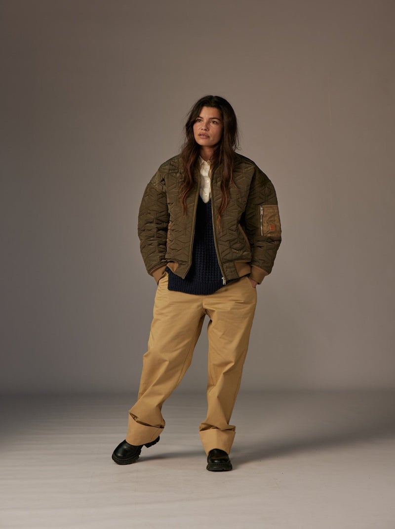 Blouson  Shakes Olympe Redskins Vert - Kiabi