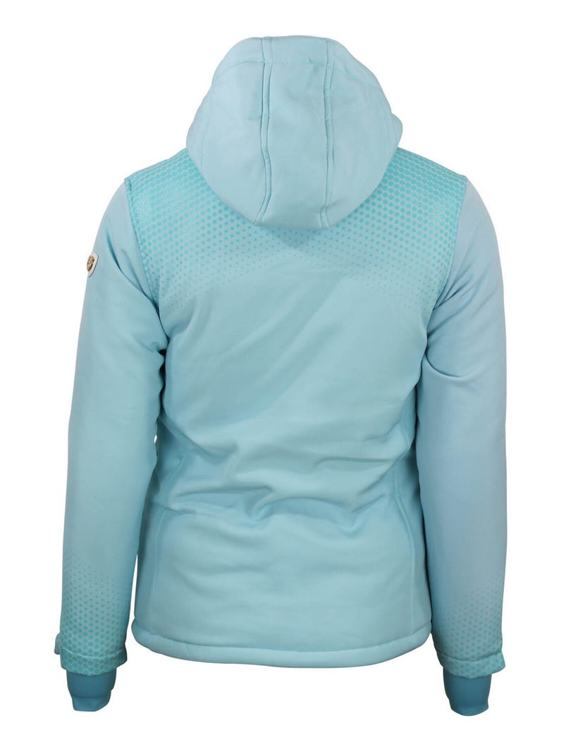Blouson softshell ABRAPLUS - PEAK MOUNTAIN Bleu ciel - Kiabi