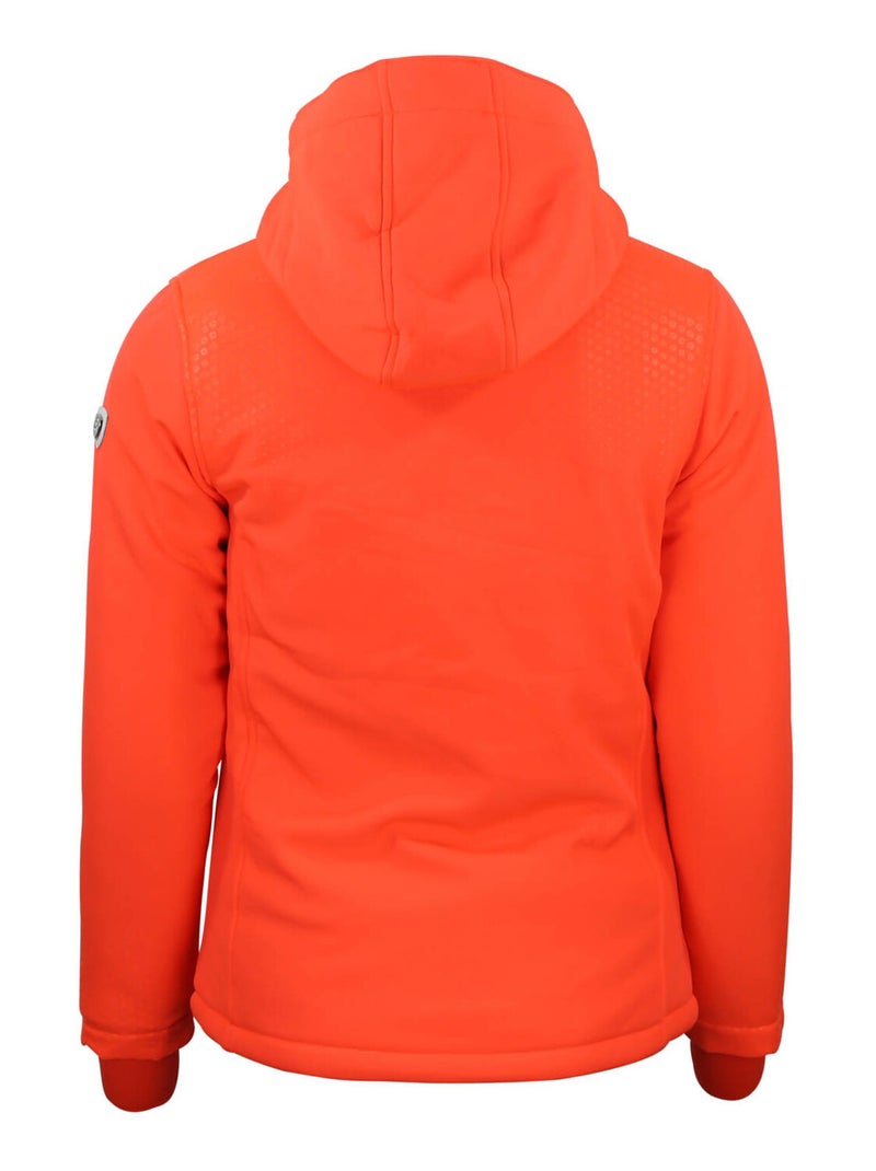 Blouson softshell ABRAPLUS - PEAK MOUNTAIN Corail - Kiabi