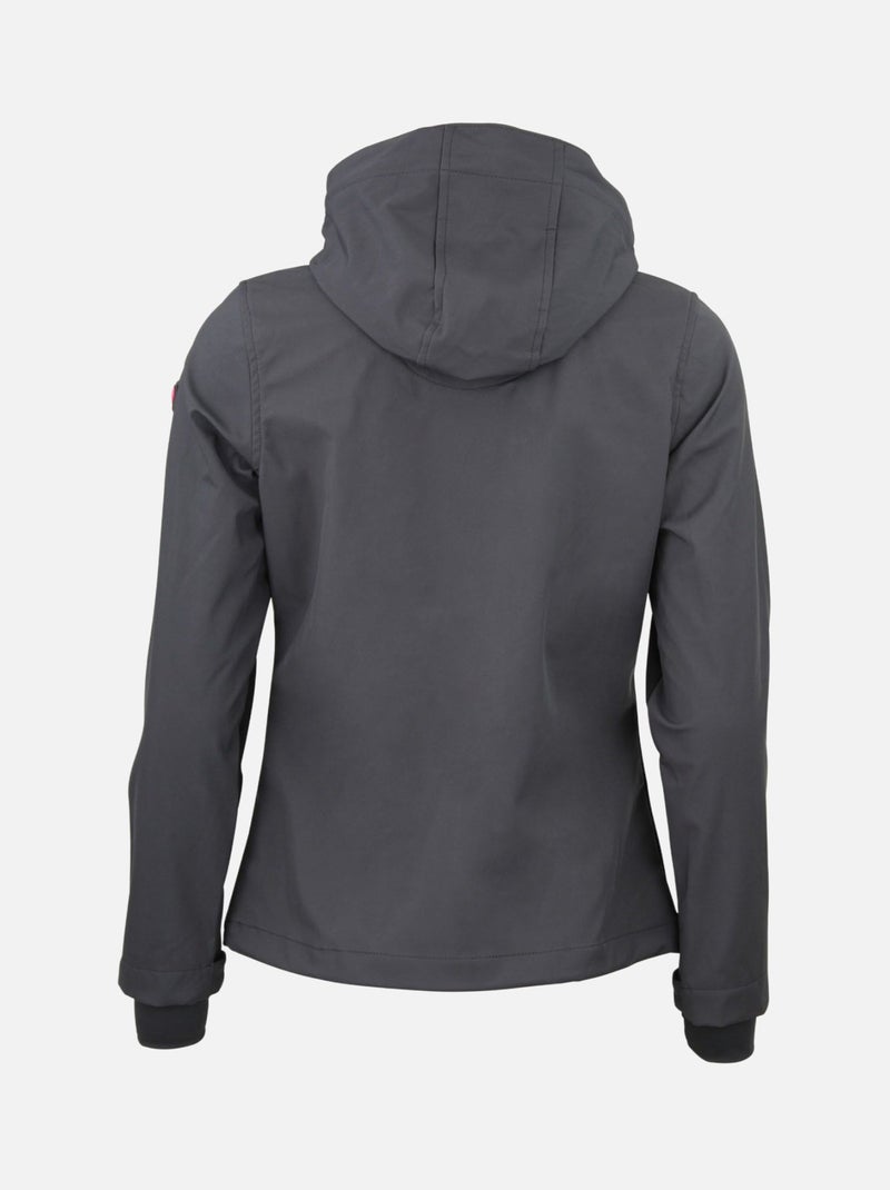 Blouson softshell   ACAFE - PEAK MOUNTAIN Gris - Kiabi