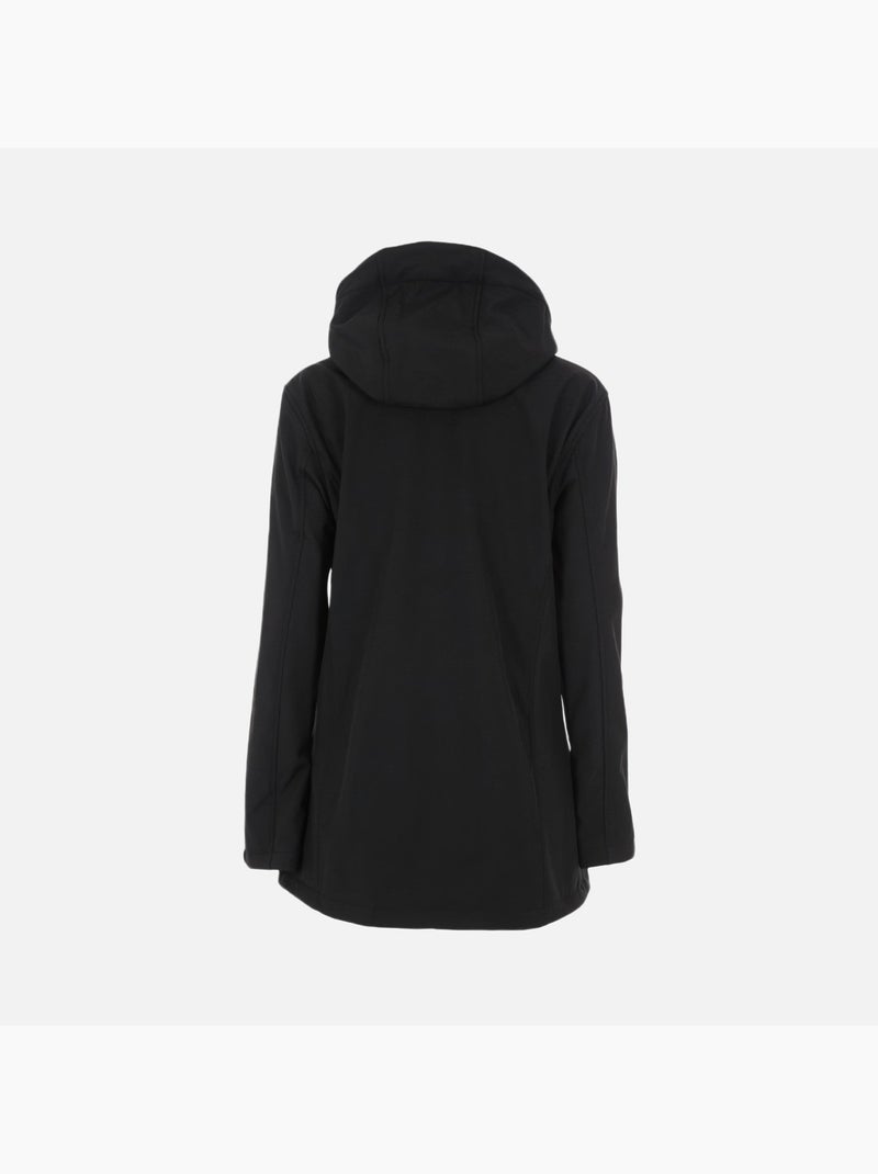 Blouson softshell   ACALMI - DEGRE CELSIUS Noir Noir - Kiabi
