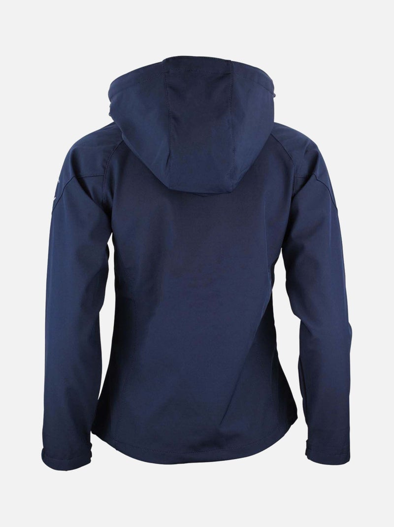 Blouson softshell   ACELSIOR - PEAK MOUNTAIN Bleu marine - Kiabi