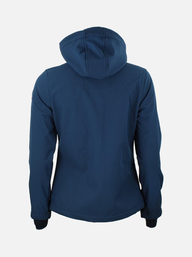 Blouson softshell ACLAUDIO - PEAK MOUNTAIN Bleu marine - Kiabi