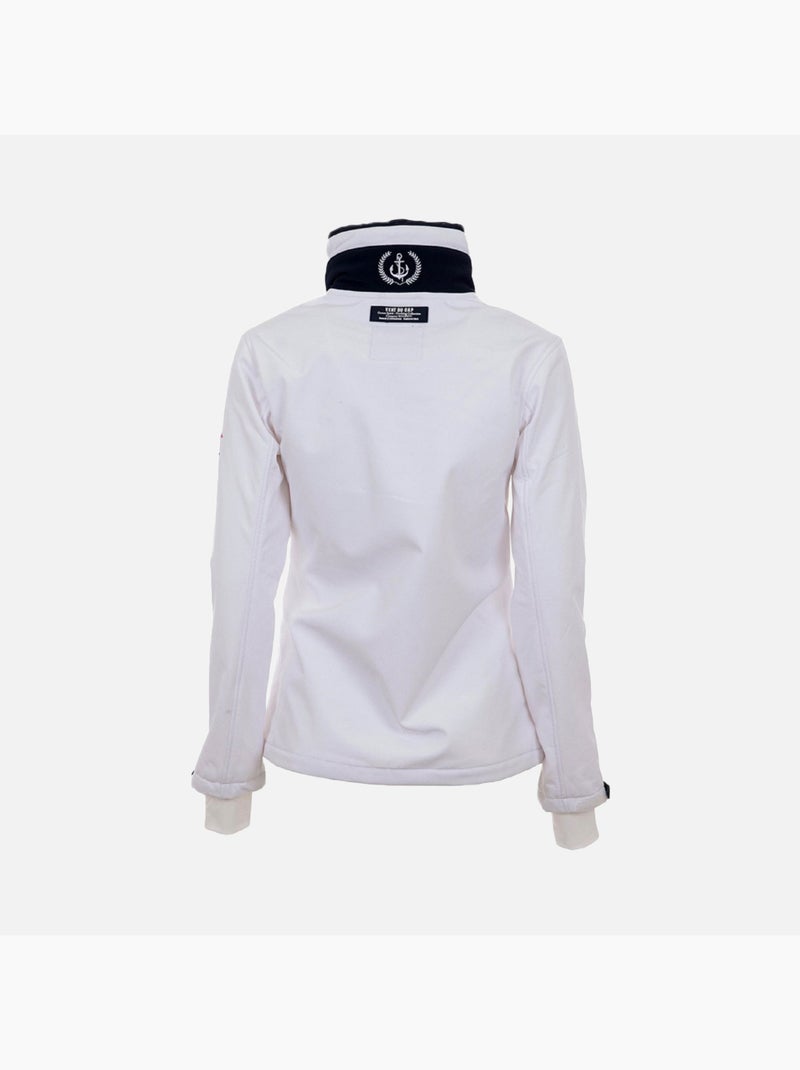 Blouson softshell   ADJI - VENT DU CAP Blanc - Kiabi
