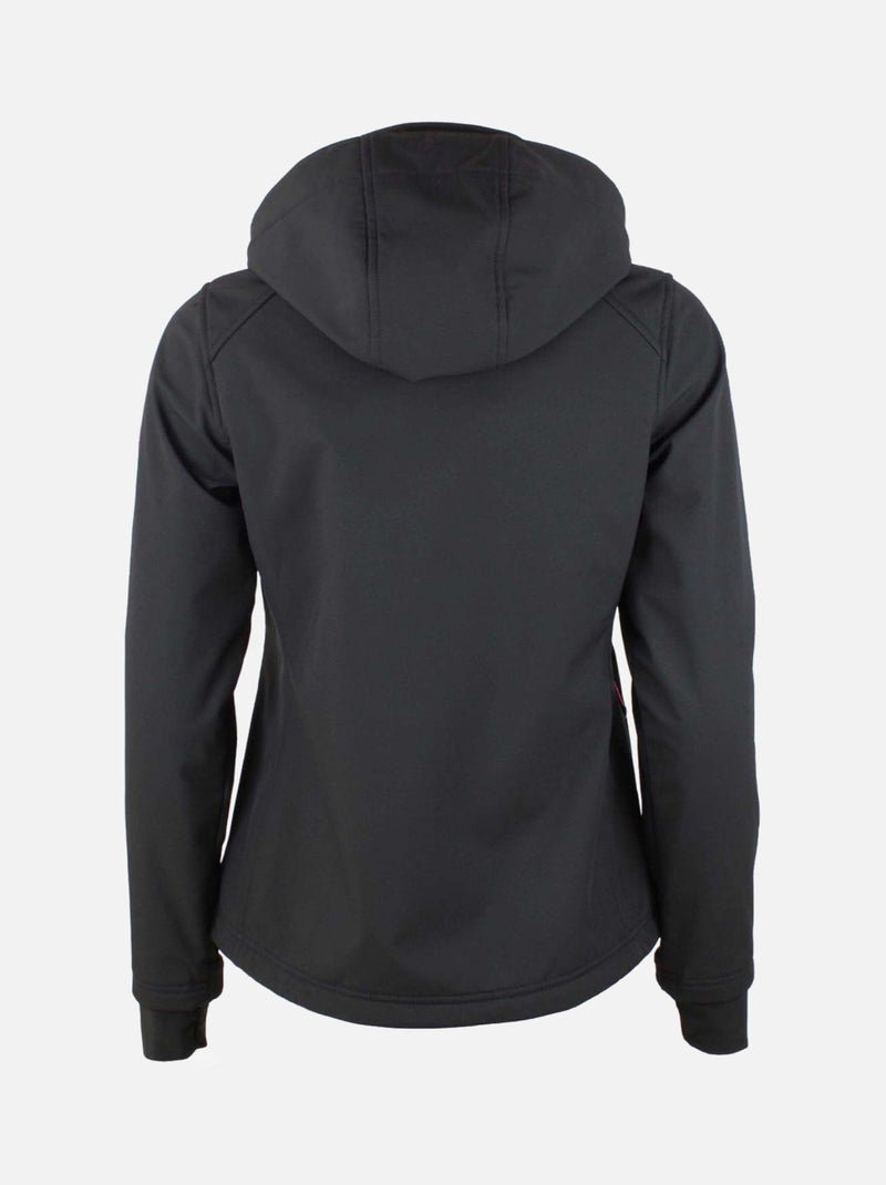 Blouson softshell   AFORTA - PEAK MOUNTAIN Noir Noir - Kiabi