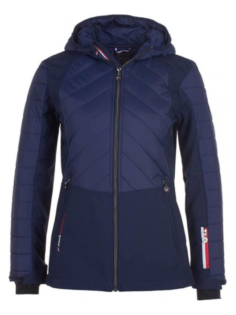 Blouson softshell   ALENDER - PEAK MOUNTAIN Bleu marine - Kiabi