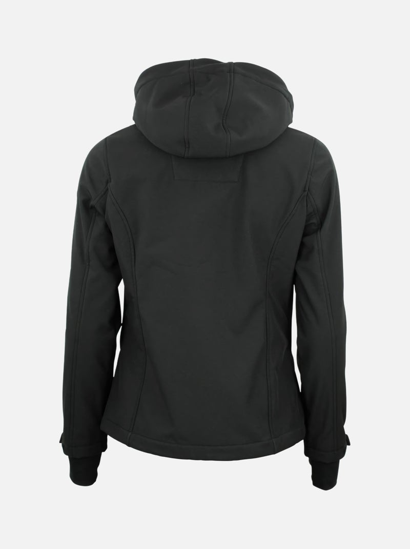 Blouson softshell   AMALEO - PEAK MOUNTAIN Noir - Kiabi