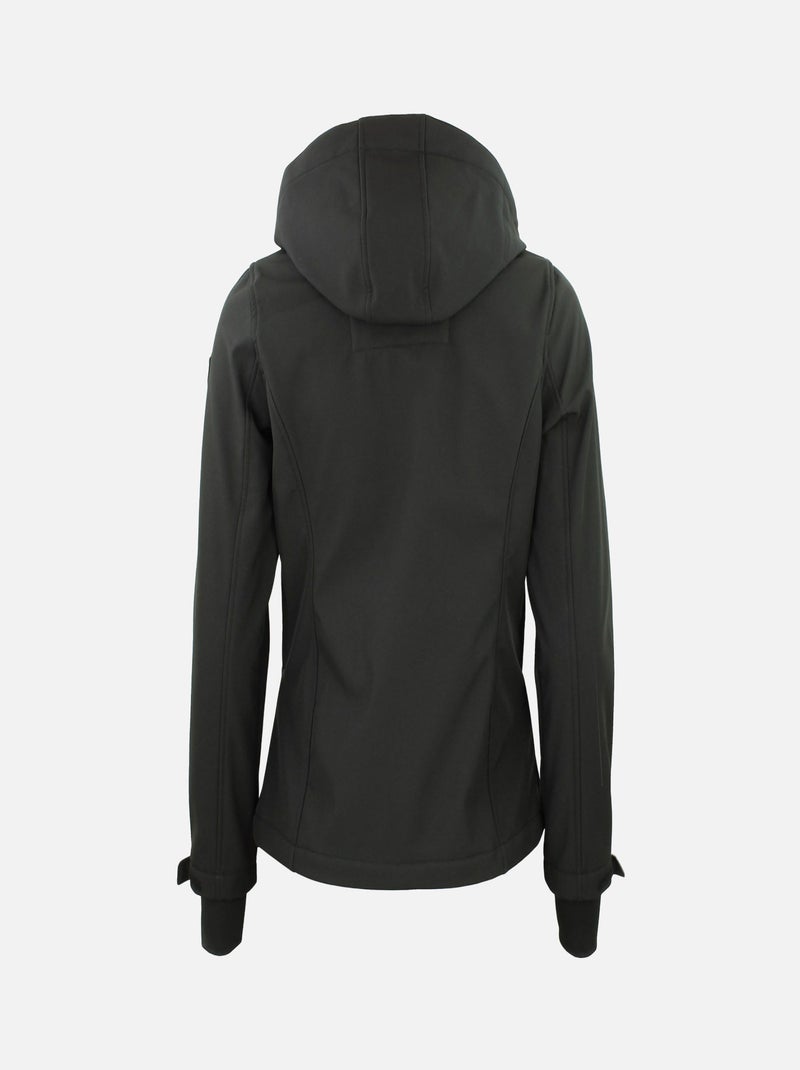 Blouson softshell   AMALEO - PEAK MOUNTAIN Noir - Kiabi