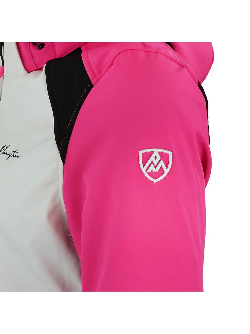 Blouson softshell   AMETIS - PEAK MOUNTAIN Rose fushia - Kiabi