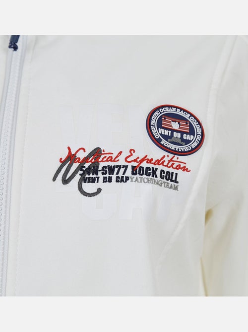 Blouson softshell   AMIRAL - VENT DU CAP - Kiabi