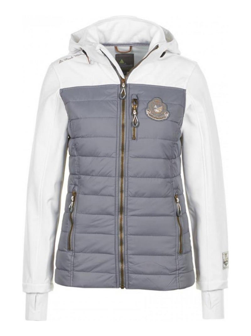 Blouson softshell   ANDI - PEAK MOUNTAIN Blanc - Kiabi