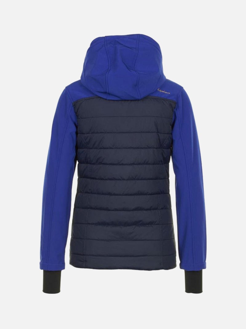Blouson softshell   ANDI - PEAK MOUNTAIN Bleu - Kiabi