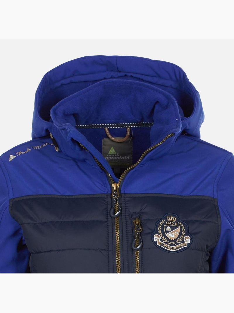 Blouson softshell   ANDI - PEAK MOUNTAIN Bleu - Kiabi