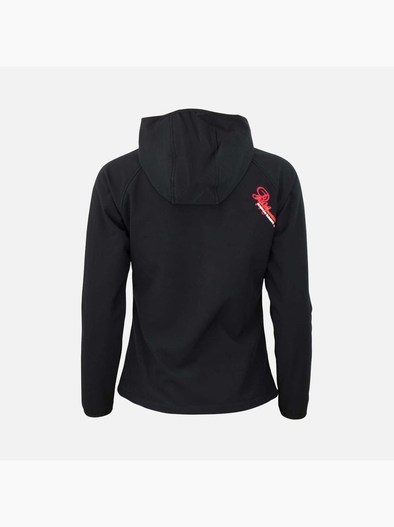Blouson softshell   ANSO - PEAK MOUNTAIN Noir Noir - Kiabi