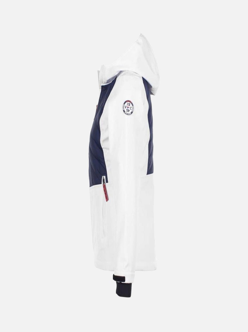 Blouson softshell   APVER - VENT DU CAP Blanc - Kiabi