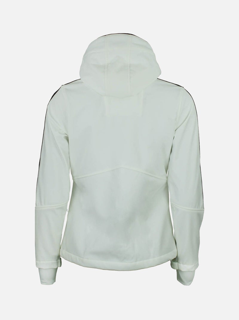 Blouson softshell ARGAN - PEAK MOUNTAIN Blanc - Kiabi
